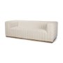 70191 - Ricciardo Cream Boucle 3-Seater Sofa
