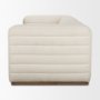 70191 - Ricciardo Cream Boucle 3-Seater Sofa
