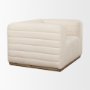 70192 - Ricciardo Cream Boucle Upholstered Arm Chair