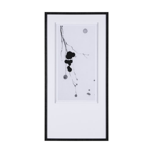 14812 - Winterberries I by Mercana Studio a Hand Embellished Textured Framed Art Print Matted under Glass