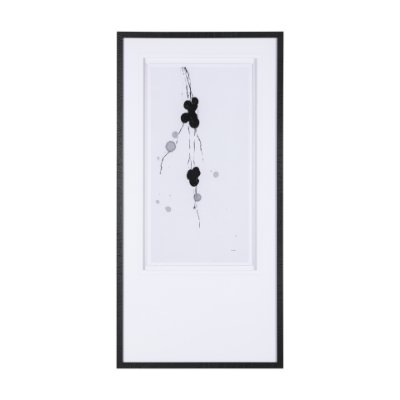 14814 - Winterberries III by Mercana Studio a Hand Embellished Textured Framed Art Print Matted under Glass