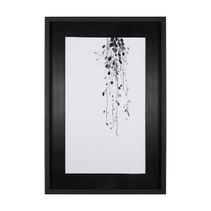 Hanging Vines by Mercana Studio a Hand Embellished Textured Framed Art Print