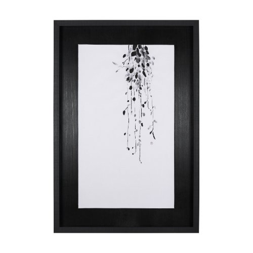 14817 - Hanging Vines by Mercana Studio a Hand Embellished Textured Framed Art Print