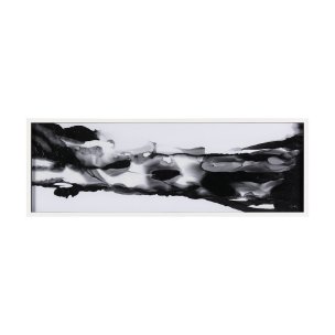 Turbulent River by Mercana Studio a Hand Embellished Textured Framed Art Print Matted under Glass