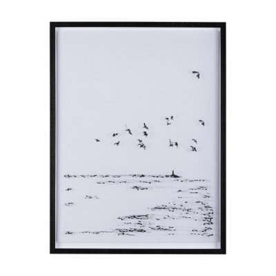 14850 - Arriving I by Mercana Studio a Hand Embellished Textured Framed Art Print Matted under Glass