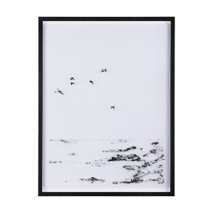 Arriving II by Mercana Studio a Hand Embellished Textured Framed Art Print Matted under Glass