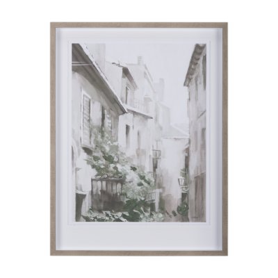 14858 - The Old Lodge Lane I by Natalia a Framed Art Print Matted under Glass