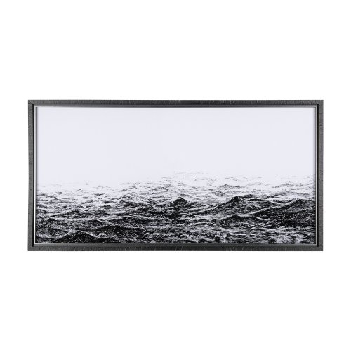 14862 - Endless Sea by Mercana Studio a Hand Embellished Textured Framed Art Print Matted under Glass