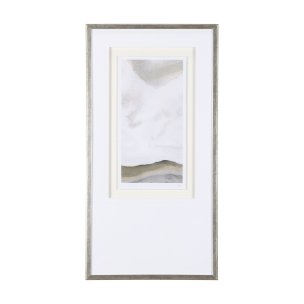 Sandy Waves II by Mercana Studio a Hand Embellished Textured Framed Art Print Matted under Glass
