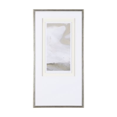 14865 - Sandy Waves III by Mercana Studio a Hand Embellished Textured Framed Art Print Matted under Glass