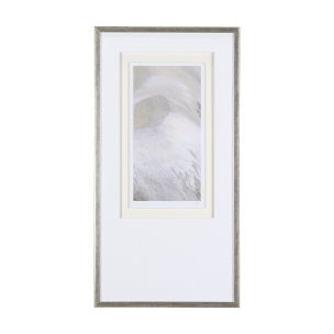 Sandy Waves IV by Mercana Studio a Hand Embellished Textured Framed Art Print Matted under Glass