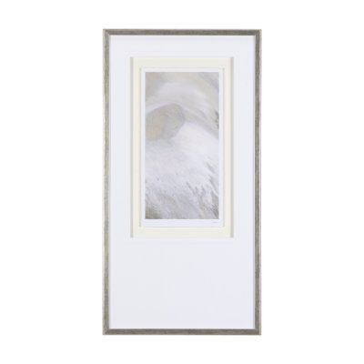 14866 - Sandy Waves IV by Mercana Studio a Hand Embellished Textured Framed Art Print Matted under Glass