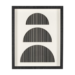 Arc & Orb 1 by Studio M a Framed Art Print Matted under Glass