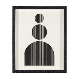 Arc & Orb 2 by Studio M a Framed Art Print Matted under Glass