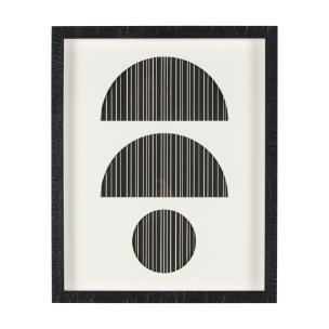 Arc & Orb 4 by Studio M a Framed Art Print Matted under Glass
