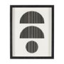 14872 - Arc & Orb 4 by Studio M a Framed Art Print Matted under Glass