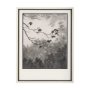 14873 - Leafy Shade I by Mercana Studio a Hand Embellished Textured Framed Art Print Matted under Glass