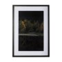 14885 - Water's Reflection-R by Chad Mackay a Hand Embellished Textured Framed Art Print Matted under Glass