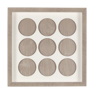 Wood Grain Silhouette II by Studio M a Framed Art Print Matted under Glass