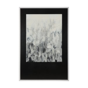Mountain Shades II by Mercana Studio a Hand Embellished Textured Framed Art Print Matted under Glass