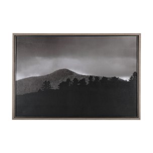 Storm Layers by Nathan Larson a Hand Embelished Textured Framed Art Print Matted under Glass
