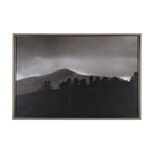 14900 - Storm Layers by Nathan Larson a Hand Embelished Textured Framed Art Print Matted under Glass