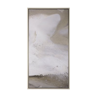 102574-FL - Sandy Waves III by Mercana Studio a Hand Embellished Textured Framed Canvas