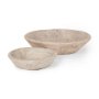 70147 - Nikita Set of 2 Large Light-Wash Reclaimed Wood Bowls