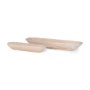 70148 - Athena Set of 2 Extra Large  Light-Wash Reclaimed Wood Trays