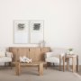 70114 - Evelyn Light Brown Oblong Coffee Table
