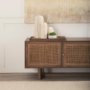 70130 - Knox Medium White-Wash Wood Decorative Object