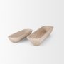 70148 - Athena Set of 2 Extra Large  Light-Wash Reclaimed Wood Trays
