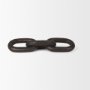 70154 - Tayla Large Black-Brown Wood Chain Link
