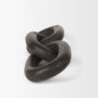 70154 - Tayla Large Black-Brown Wood Chain Link