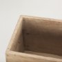 70156 - Jadine Set of 2  Beige Wood w/ Black Metal Arch Frames