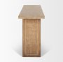 70172 - Grier 65" Light Brown Solid Wood w/ Cane Console Table