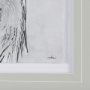 14845 - Bird Portrait Sketch I by Mercana Studio Hand Embellished Framed Art Print Matted under Glass