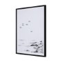 14851 - Arriving II by Mercana Studio a Hand Embellished Textured Framed Art Print Matted under Glass