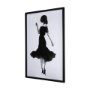 14861 - A Dancing Night II by Mercana Studio a Hand Embellished Textured Framed Art Print Matted under Glass