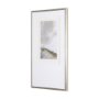 14863 - Sandy Waves I by Mercana Studio a Hand Embellished Textured Framed Art Print Matted under Glass