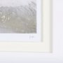 14865 - Sandy Waves III by Mercana Studio a Hand Embellished Textured Framed Art Print Matted under Glass