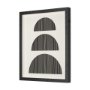 14869 - Arc & Orb 1 by Studio M a Framed Art Print Matted under Glass