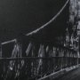 14877 - Alexandra Bridge by Chad Mackay a Hand Embellished Textured Framed Photo Art Print Matted under Glas