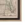14880 - City of Chicago by Mercana Studio a Hand Embellished Textured Framed Art Print