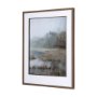 14882 - Misty day II by Mercana Studio a Hand Embellished Textured Framed Art Print Matted under Glass