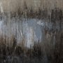 14882 - Misty day II by Mercana Studio a Hand Embellished Textured Framed Art Print Matted under Glass