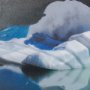 14883 - Mountain Top Thaw by Chad Mackay a Hand Embellished Textured Framed Photo Art Print Matted under Gla