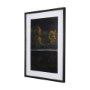 14884 - Water's Reflection-L by Chad Mackay a Hand Embellished Textured Framed Art Print Matted under Glass