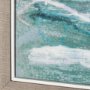 102576-FL - Sunshine Glare on The Waves I by Mercana Studio a Hand Embellished Textured Framed Canvas