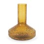 70367 - Jolene 11.8" Amber Waterglass Glass Vase
